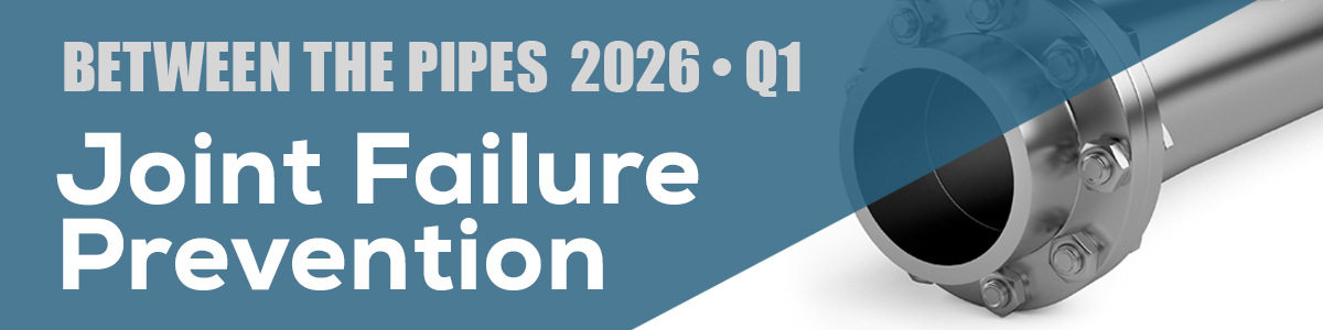 Joint Failure Prevention web banner for 1st quarter 2026 newsletter