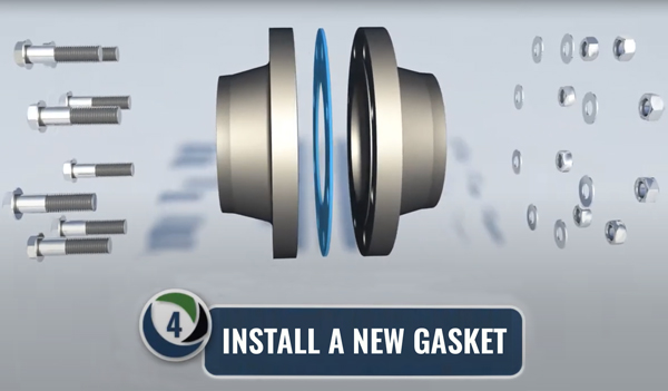 Install a new gasket